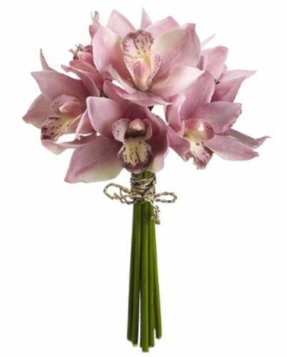 Розовые орхидеи для невесты